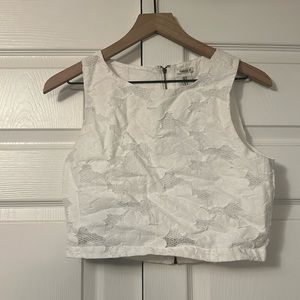 Forever 21 Lace Crop Top